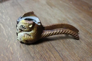 SCHIACCIANOCI SCOIATTOLI - gr. 584  METAL SQUIRRELS NUTCRACKER CM 14 - Foto 1 di 3