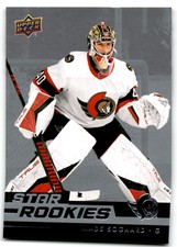 2022-23 Upper Deck Star Rookies Mads Sogaard Rookie Ottawa Senators #17