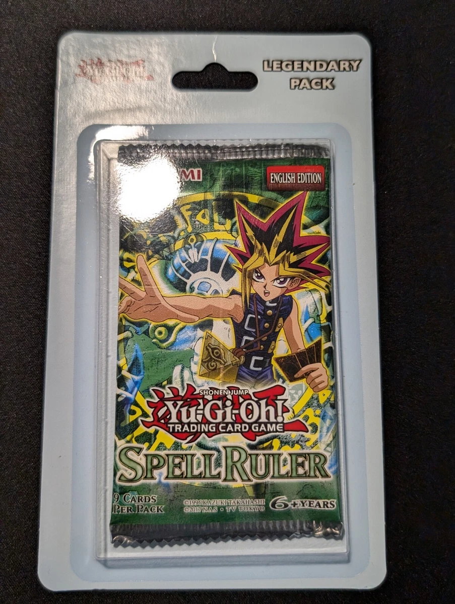 Yu-Gi-Oh! TCG Spell Ruler Sealed Collectible Card Game Packs for