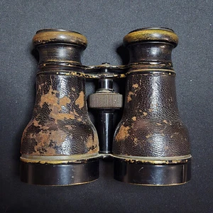 Antique Deraisme FAB Paris Military binoculars. Good condition, Clear Lenses. - Picture 1 of 10
