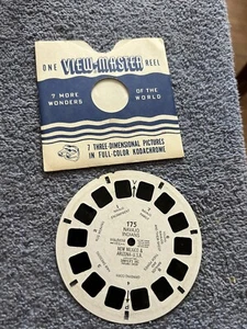 VIEW MASTER 3D REELS--NAVAJO INDIANS NEW MEXICO & ARIZONA-ONE REEL--OPENED - Picture 1 of 3