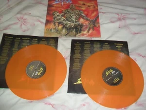 SODOM -M-16- VERY HARD TO FIND AWESOME LTD EDITION VINYL 2LP ORANGE GATE-F BONUS - Picture 1 of 7