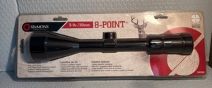 Simmons 8-Point Rifle Scope, 3-9x50mm  w/ Truplex Reticle, 1in Tube (510519) - Picture 1 of 8