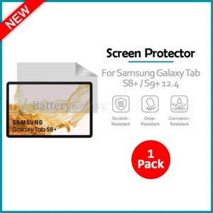 LCD Ultra Clear HD Screen Protector for Android Samsung Galaxy Tab S8+/ S9+ 12.4 - Picture 1 of 4