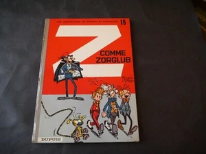 FRANQUIN SPIROU ET FANTASIO N°15 Z COMME ZORGLUB DOS ROND EDITION DE 1974 - Picture 1 of 5