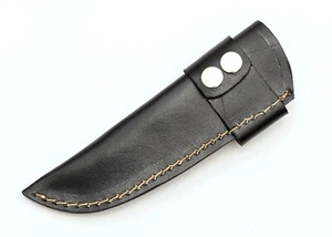 HANDMADE PURE LEATHER HAND CRAFTED BELT SHEATH HOLSTER FOR FIXED BLADE KNIFE - Picture 1 of 8
