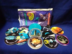 1995 Hardees Apollo XIII A13 Mission Limited Edition NASA Pog 12 Lot & Slammer - Picture 1 of 6