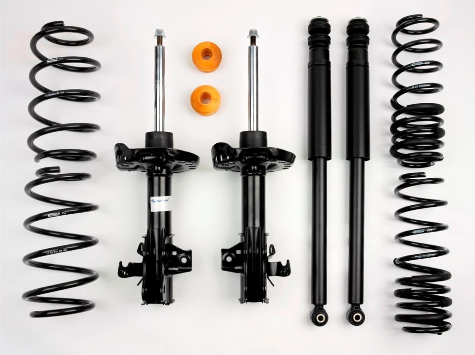 Eibach Lowering Springs & Sachs Shocks Kit For Honda Civic Type-R FN2 TDCCIVICFN - Image 1 of 1