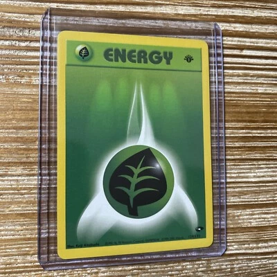 Pokemon Card Gym Challenge Grass Energy 129/132 1st Edition NM-Mint - Image 1 of 2