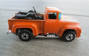 Vintage Hot Wheels '56 Hi-Tail Hauler Pickup 1/64 Orange The Heavies #9647 HK - Picture 1 of 7