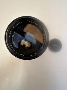 Auto Vivitar Tele-Zoom 90-230mm f/4.5 58mm Lens - JAPAN NOT TESTED LA - Picture 1 of 6