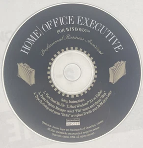 Home Office Executive Professional Bussiness Assistant CD-ROM (1994)DISC ONLY! Z - Picture 1 of 1