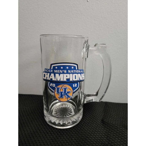 university of kentucky ncaa mens basketball champions 2012 glass mug 12 champs Cover