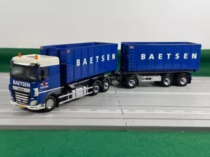 WSI models, DAF XF Space Cab MY2017 6X2 Combi+Hooklift+Container , BAETSEN - Picture 1 of 14