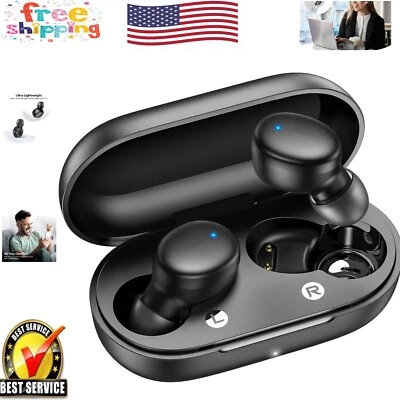 轻便蓝牙 5.3 无线耳塞 - 深低音声音和清晰通话 — 第 1/4 张图片