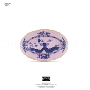 Richard Ginori - Orientitalienische Azalee - Raviera oval 22,5 cm / in 8,85 - Bild 1 von 6