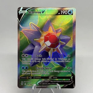 Starmie V (Full Art) 166/189 Swsh10: Astral Radiance Holo Pokemon TCG Card NM - Picture 1 of 2
