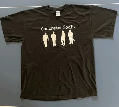 Camiseta CONCRETE SOUL BAND Ten Nights Three Days Tour Concierto L Indie Blues Rock Foto 1 de 4