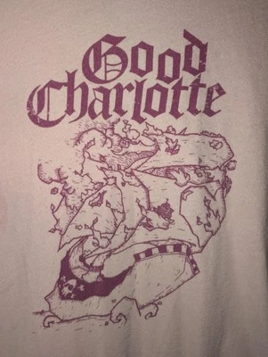 Good Charlotte the Chronicles of Life and Death Pink Tee Size Small - Image 1 of 4