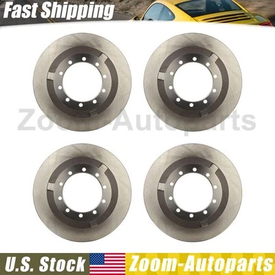 4 peças rotores de freio a disco dianteiro traseiro para 2005-2010 International Harvester CF500 - Imagem 1 de 4