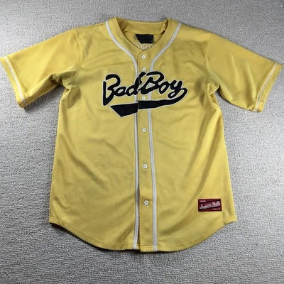 Bad Boy Biggie #72 Jersey Yellow Black Y2K Men’s Size XL - Image 1 of 4