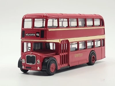 EFE Newcastle 46 Bus - Bristol FLF Lodekka - United - 14101 Red - Boxed 1/76 MIB - Image 1 of 4