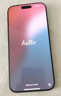 NEW Apple iPhone 16 Pro Max - 256 GB - Black Titanium (AT&T)  New Locked - Image 1 of 4