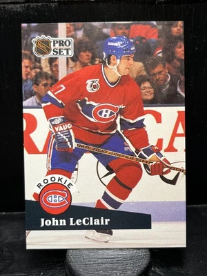 John LeClair #545 1991-92 Pro Set Montreal Canadiens - Image 1 of 2