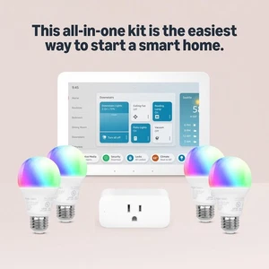 Smart Home Starter Kit with Alexa | Includes Echo Hub, Amazon Plug and...  - Picture 1 of 6