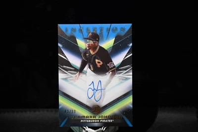 2023 Bowman Inception - Autographs Termarr Johnson #BPA-TJ Blue Foil /99 (AU,... - Image 1 of 2