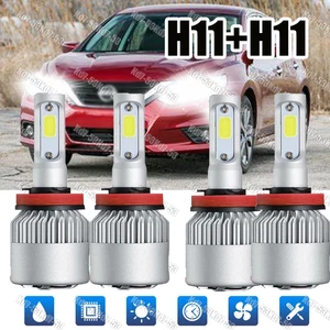 For Nissan Altima 2007-2018 4X LED Headlight Bulbs High&Low Beam Combo Kit 6000K - Picture 1 of 8