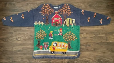 Suéter de Colección Signature By Northern Isles Autobús Escolar Profesor Aula Foto 1 de 4