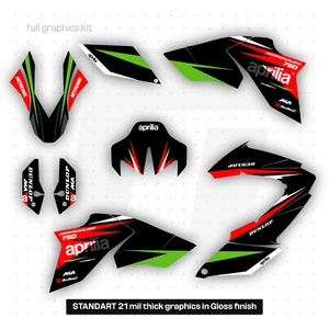 Graphics Kit fits Aprilia DORSODURO 750 2008 2009 2010 2011 2012 2013 2014 - Picture 1 of 4