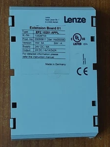 Lenze PLC Extension Board 01 Type: EPZ 10201 APPL - Used and tested . - Picture 1 of 3