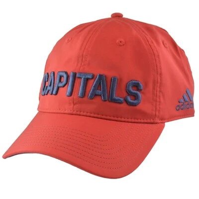 Washington Capitals City First NHL Red Adjustable Hockey Hat by Adidas - Image 1 of 4