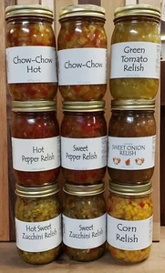 Amish Home-made Relish - Picture 1 of 11