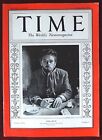 Time Magazine ~ August 16, 1937 ~ Paul Muni Emile Zola