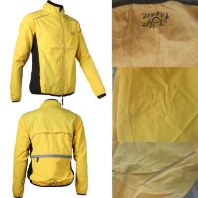 Hombres Mujeres A prueba de viento Manga Larga Ciclismo Chaqueta Jersey Bicicleta Viento Lluvia Abrigo Foto 1 de 4