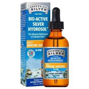 Sovereign Silver Bio-Active Silver Hydrosol Daily Immune Support 2 fl oz Ex 0825 - Picture 1 of 1