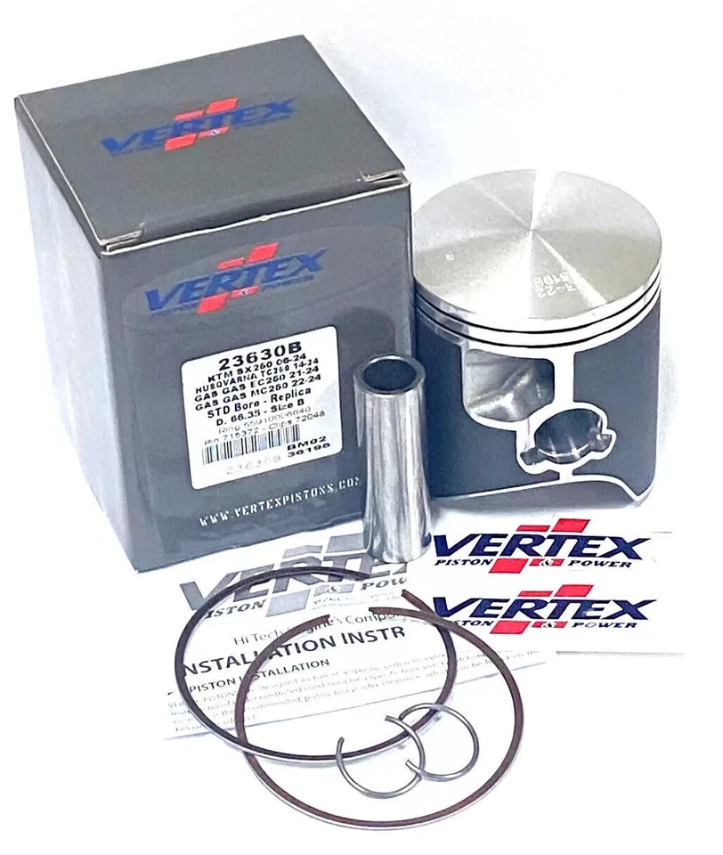 Kit de pistón Vertex 23630B 66,35 mm "B" para Husaberg TE250 2011-2014 Foto 1 de 3