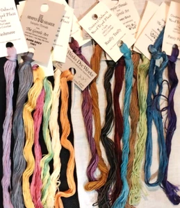 Lot(16) of Overdyed Cotton Floss Crescent Colors Gentle Art Weeks - Picture 1 of 1