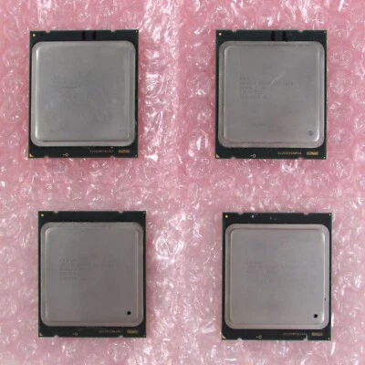 LOT of 4 Intel Xeon Processor E5-2620 USED 15M Cache 2 GHz 7.20 GT/s - Image 1 of 4