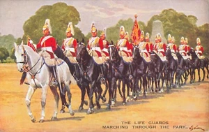 Postcard The Lifeguards Household Cavalry Valentine's - Bild 1 von 2