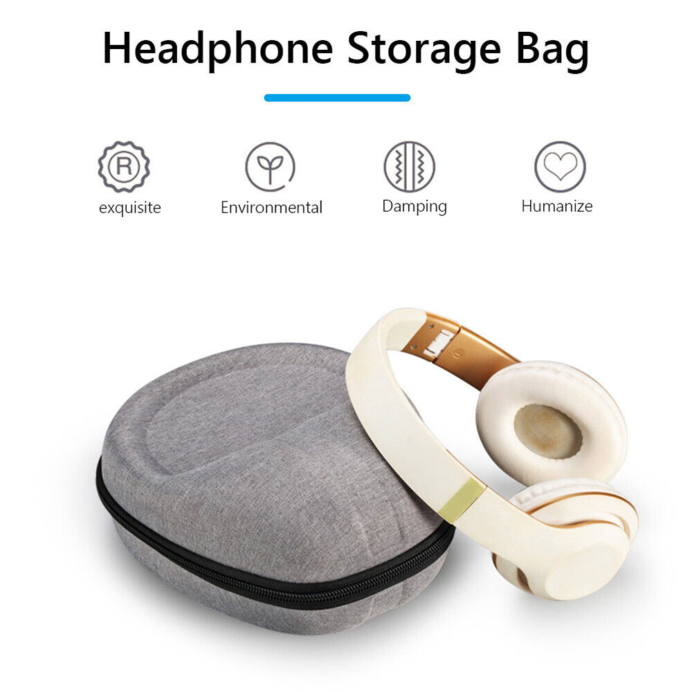 Waterproof Carrying Hard Earphone Earbud Storage Pouch Case Bag Box Headset