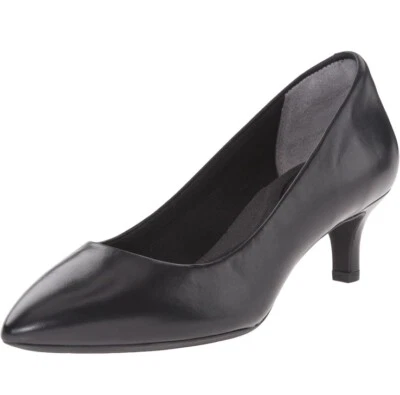 Zapatos de salón Rockport Total Motion Kalila de cuero negro para mujer talla 8,5 nuevos Foto 1 de 4