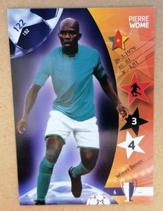 Panini - UEFA Champions League - 2007 - Pierre Wome - Werder Bremen - # 122