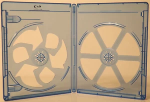 Viva Elite Eco 2-Disc Double 12.5mm Blu-ray Bluray Official Replacement Case NEW - Imagen 1 de 3