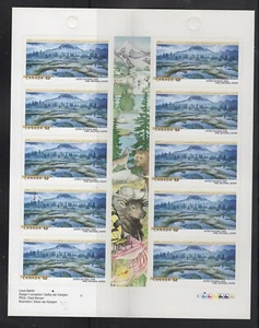 CANADA BOOKLET BK356, NATIONAL PARKS: JASPER NATIONAL PARK, NO 2224 - Bild 1 von 1