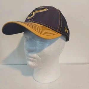 St. Louis Blues New Era 39THIRTY Blue and Yellow Fitted Hat Cap Small-Medium NHL - Picture 1 of 17