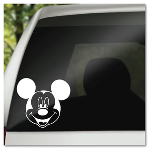 6" Classic Mickey Mouse Face Disney Vinyl Decal Sticker - Picture 1 of 8